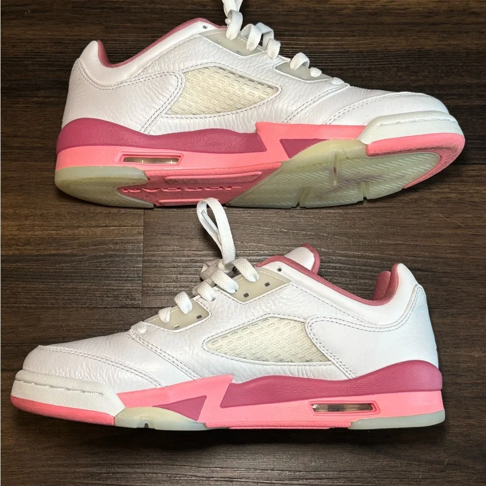 Size 7 (GS) - Jordan 5 Retro Low Crafted For Her - Picture 3 of 7